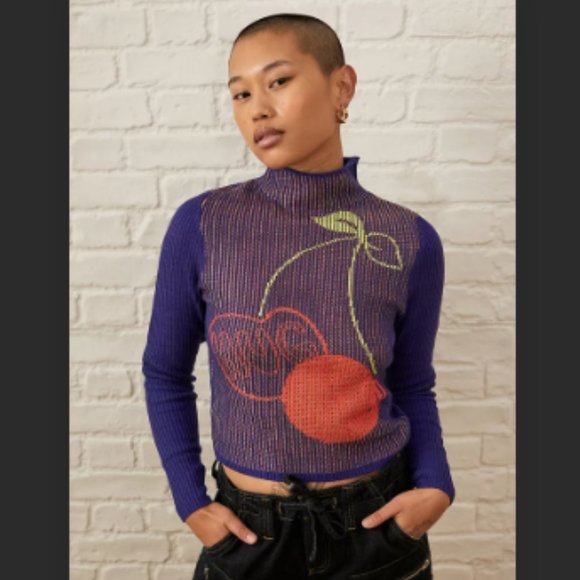 BDG Shauna Jacquard Sweater by BDG at Urban Outfitters - Small - Picture 2 of 7